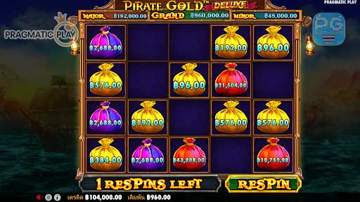 Pirate gold deluxe ฟีเจอร์เกม