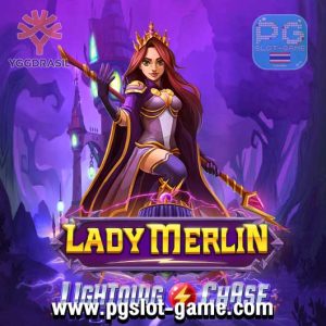 Lady Merlin Lightning Chase ทดลองเล่นสล็อต YGGDRASIL Gaming ฟรี Slot demo สมัครรับโบนัส100%